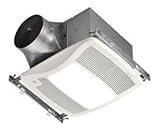 Broan XN110HL Ultra Silent Ventilation Fan with Light, 6 Round Ducting (110 CFM) by Broan