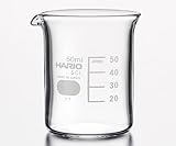 HARIO ビーカー 50mL 72個入 B-50 SCI