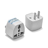 EU UK AU to JAPAN AC Travel Power Plug Adapter Converter [並行輸入品]