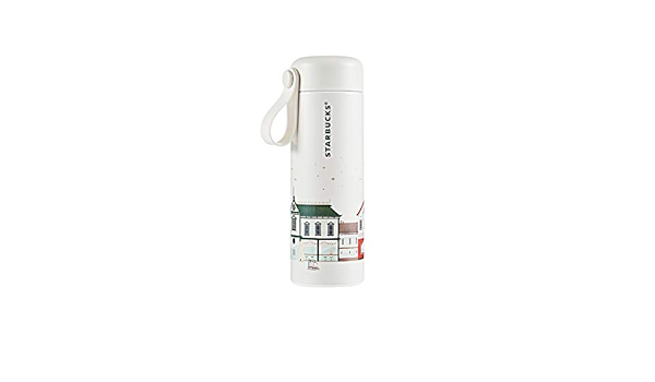 Amazon Co Jp Starbucks スターバックス Ss ステンレス ストラップ ウィンター タンブラー ホリデー 355ml 海外限定品 日本未発売 スタバタンブラー ホーム キッチン