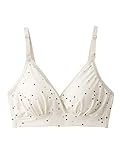 [アビックス] ブラジャー 星柄 マタニティ 授乳ブラ 390629 レディース オフホワイト L