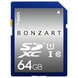 BONZART SDカード 64GB SDXC Class10 UHS-I ブリスターパッケージ BONZ64GSDXCU1