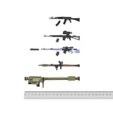 HiPlay ZYTOYS 塗装版第2弾 フィギュア用 武器パック ZY6002B パープル 1/12 スケールフ アクセサリー 付属品