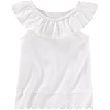 OSHKOSH(オシュコシュ) ラッフルアイレットヘムトップ トップス半袖Tシャツ 4歳【並行輸入】