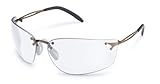 Gateway Safety 18GD80 Medalist Safety Glasses, Clear Lens, Gold Temple [並行輸入品]
