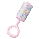 (ボリボンウーフ)boribonoeuf チャイム ラトル ガラガラ 花柄 ピンク
