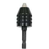 新しい1/4インチキーレスドリルビットチャッククイックチェンジアダプターコンバーター六角シャンク