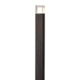 タカショー HBC-D43E HBC-D43E アートウッドポールライト1型ブラックエボニー12-24V