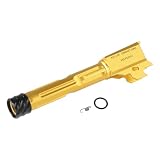 RGW Killer Innovationsスタイル アウターバレル SIG AIR/VFC P320/M18用 GOLD (14mm逆ネジ) ガスガン エアガンカスタムパーツ