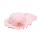 ampersand(アンパサンド) ベビー女児帽子 サーモンピンク 44cm