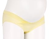 Vogue of Eden Women's Maternity Brief Pregnant Underwear Panties Yellow(3pcs)