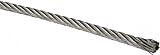 Liftall 33250077 Cable Galvanized 7 x 7 Strands 3/32 Diameter 500' Length 920 lb. Nominal Breaking S