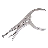 Perfk レンチ　オイルフィルター リムーバー　自動車用　パイプ ロックプライヤー　取り外しツール　40-100mm　