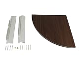 ベルク コーナーシェルフ セピア 220mm MR-4133