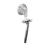 InterDesign Rain Power Lock Suction%ｶﾝﾏ% Bathroom Shower Hooks for Razor%ｶﾝﾏ% Loofah - Clear [並行輸入品]