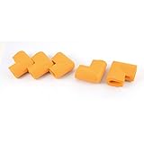 uxcell コーナークッション　コーナーガード　コーナーパッド　コーナーカバー ケガ防止　保護 コーナー エッジ ガード プロテクター 家庭 安全 クッション 家具 テーブル用 U形 オレンジ 5個