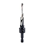 Amana Tool 55292 RTA Furniture Drill/Countersink with Quick Release 1/4 Hex SHK for 7mm Screw [並行輸入品