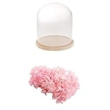 SM SunniMix バレンタインデー　ピンク　紫陽花　DIY　手配　デコレーション　+　ガラスドーム　