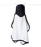 Little giraffe - Cape de bain Chenille noire - noir