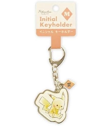 ピカチュウ イニシャル アクリルキーホルダー M Amazon.co.jp: イニシャルキーホルダー ピカチュウ M : ファッション