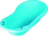 Little Duck Newborn Baby 84 cm Bath Tub with integrated soap holder - Blue by OKT Kids