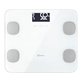 アイリスオーヤマ 体組成計 体重計 8項目測定モデル ホワイト IBCM-211-W