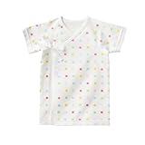 ミキハウスファースト 短肌着 60cm ピンク 天竺ドットプリント 40-2157-953 08