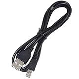 KAUMO 端子長さ2倍 10mm ミニUSBケーブル 1m (mini-B 10mm ロング端子) ブラック