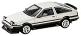 HJ64 1/64 トヨタ スプリンター トレノ 後期型 JDM Style ホワイト/ブラック 完成品 HJ645052WB