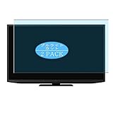 2枚 VacFun ブルーライトカット フィルム ， SHARP AQUOS 2T-C32DE-B-W 32インチ 向けの ブルーライトカットフィルム 保護フィルム 液晶保護フィルム（非 ガラスフィルム 強化ガラス ガラス ） ニュー