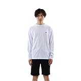 [チャンピオン] ロングTシャツ 長袖 丸首 大きいサイズ 綿100% ワンポイントロゴ ロングスリーブTシャツ ベーシック C3-Y428 メンズ ホワイト 5L
