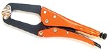 Grip-On 233-12 12-Inch Self-Adapting Jaws Locking Pliers with Swivel Tips, Nickel-Plated by Grip-On