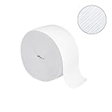 パンツのゴム 交換用 60mm 平ゴム ブラック 10m - 厚み1.1mm 高耐久 用途別弾性紐 (スニーカー パジャマ 手芸) (ホワイト, 幅60mm 長さ10M巻) [並行輸入品]