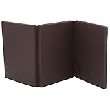 スポーツマット 折りたたみ M ダークブラウン 長さ180×幅80×厚み5cm ヨガマット プレイマット