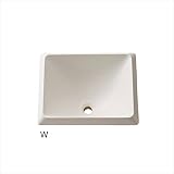 三栄水栓製作所　信楽焼　洗面器　HW10251-W