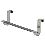 InterDesign タオル掛け ドアハンガー タオルバー キッチン Flex マットステンレス 12198EJ