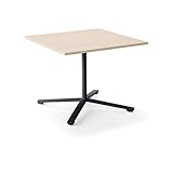 コクヨ   ミーティングテーブル DAYS OFFICE FLIP TOP XY-TFT99FE6AMC0 幅90×奥行90CM 天板ホワイトナチ