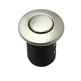 【並行輸入品】Rohl AS425STN Air Activated Switch Button Only for Waste Disposal Including Escutcheon Base a