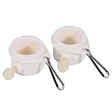 Acogedor 　旗ホルダー 　フラッグポールホルダー 　旗竿立て 　プラスチック製軽量　多機能　実用的な旗竿ホルダー　２セット