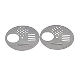 (ライチ) Lychee 2個セット 養蜂用 ミツバチ 巣箱 ゲート 入口 ステンレス製 ビー ボックス 換気 直径6.8cm 農家