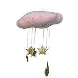 ベビー枕Chilieクラウド壁Hanging Toy Star Moonクッション新生児テントペンダントCrib幼児Kids Play Tent Photo Props Amzclilie13043