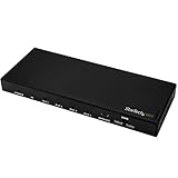 StarTech.com 4出力対応 4K HDMI 分配器 アルミ筐体 HDMI オーディオ/ビデオ スプリッター 4K 30Hz ST124HD4K