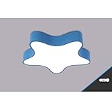 天井の明るい色の星は、子供を導いた ( Color : Blue , Size : B )