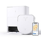 ECOVACS(エコバックス) X5 PRO OMNI ロボット掃除機 お掃除ロボット ゼロタングル毛絡み除去システム/広げるモップ搭載/自動ゴミ収集ステーション/モップの自動洗浄・乾燥機能付き/AINAマッピングシステム/AIカメラ搭載 AIVI 3D回避システム/シンプルにアプリ操作/落下・衝突防止/自社開発YIKOスマートで対応 ホワイト メーカー2年保証
