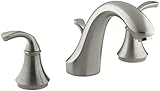 KOHLER K-T10292-4-BN Forte Deck-Mount Bath Faucet Trim, Vibrant Brushed Nickel [並行輸入品]