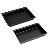 YOURS(ユアーズ): ノア ヴォクシー 90系 専用 フロント嵩上げトレイ 2PCS トレー 手入れ簡単 利便性アップ 保護 傷防止 手入れ簡単 内装 カスタム パーツ アクセサリー ドレスアップ NOAH VOXY y609-035 [2] M