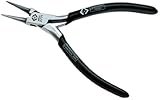 C. K Tools T3771 Precision Round Nose Pliers 4-3/4-Inch OAL [並行輸入品]