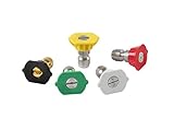 Karcher 5-Piece Quick-Connect Spray Nozzles Accesory for Gas Power Pressure Washers, 4000 PSI Rating