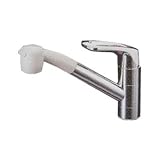 ミズタニバルブ工業:台付シングルレバー混合栓 引き出しシャワー仕様 型式:MKZ630MGDAH