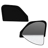 【ハンドルカバー付き】2in1一体式 トヨタ アルファード 40系 着脱簡単 サンシェード メッシュカーテン マグネット式 換気 R5.6-現行 Alphard/velfire 遮光 サイド用 運転席 助手席 日除け 2枚